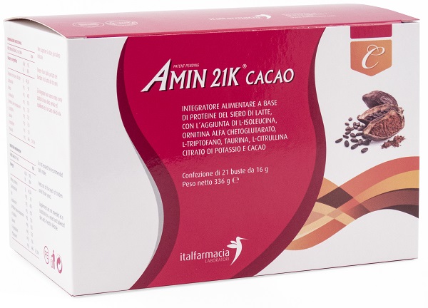 AMIN 21K CACAO 336 G - FarmaLucia