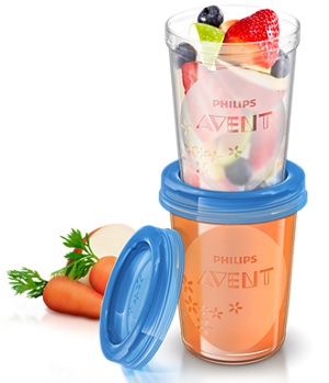 AVENT VASETTI VIA COPERCHIO 240 ML 5 PEZZI - FarmaLucia