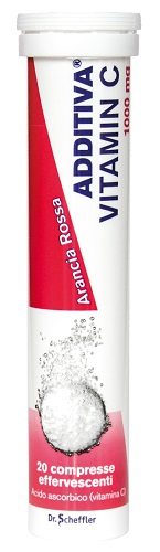 ADDITIVA VITAMINA C ARANCIA ROSSA 1G 20 COMPRESSE - FarmaLucia