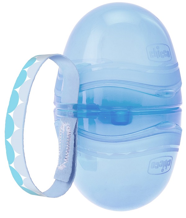 CHICCO PORTASUCCHIETTO DOPPIO BLU 1 PEZZO - FarmaLucia