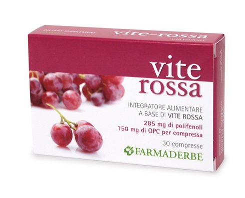 VITE ROSSA 30 COMPRESSE - FarmaLucia