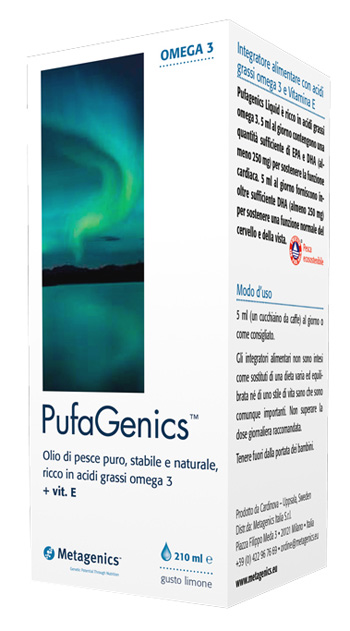 PUFAGENICS LIQUID LIMONE 210 ML - FarmaLucia