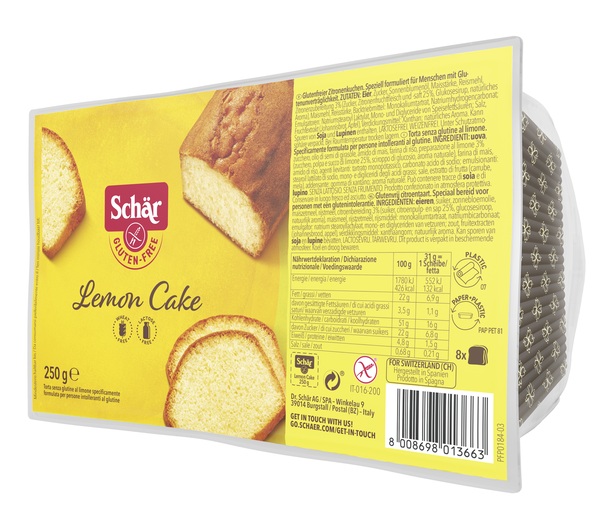 SCHAR LEMON CAKE 250 G - FarmaLucia
