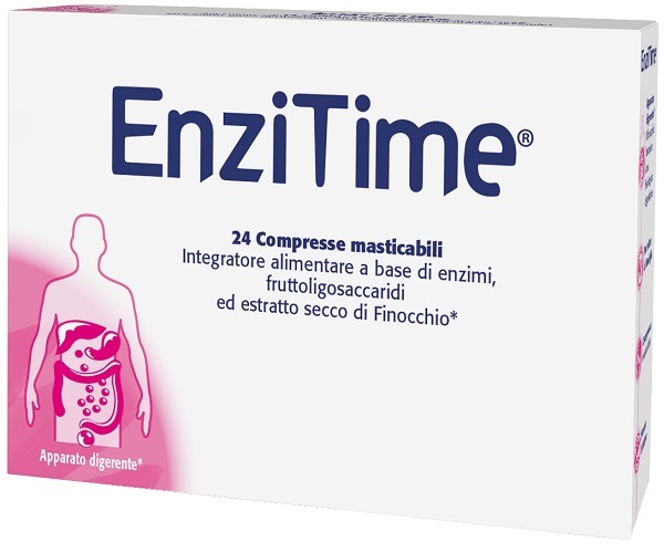 ENZITIME 24 COMPRESSE MASTICABILI - FarmaLucia
