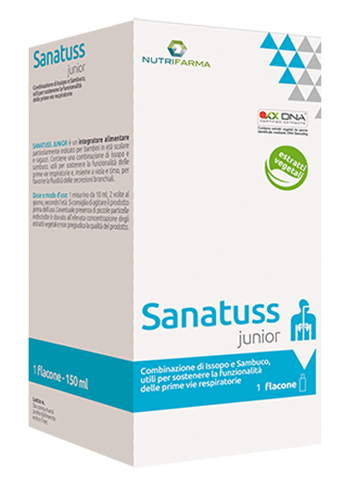 NUTRIFARMA SANATUSS JUNIOR 150 ML - FarmaLucia