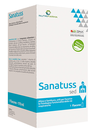 NUTRIFARMA SANATUSS SED 170 ML - FarmaLucia