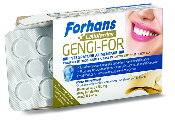 FORHANS GENGI FOR 30 COMPRESSE 19,50 G - FarmaLucia