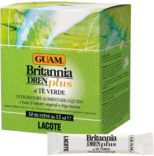 GUAM BRITANNIA DREN PLUS 30 BUSTINE DA 12 ML - FarmaLucia