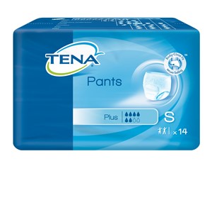 PANNOLONE A MUTANDINA TENA PANTS PLUS TAGLIA SMALL 14 PEZZI - FarmaLucia