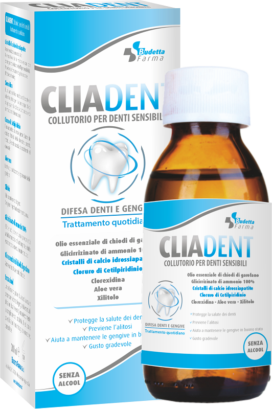 CLIADENT COLLUTORIO DENTI SENSIBILI 200 ML - FarmaLucia