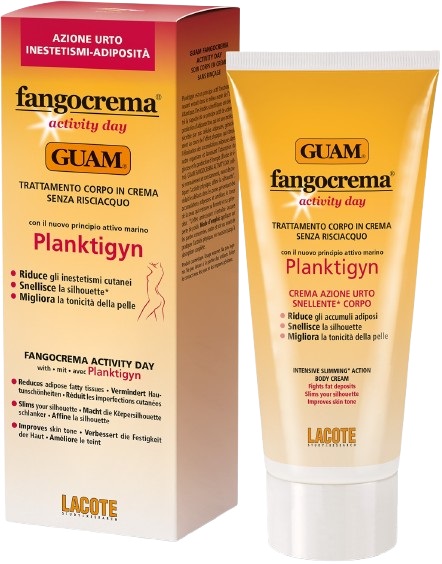 GUAM FANGOCREMA ACTIVITY DAY TRATTAMENTO CORPO CON PRINCIPIO ATTIVO PLANKTIGYN 200 ML - FarmaLucia