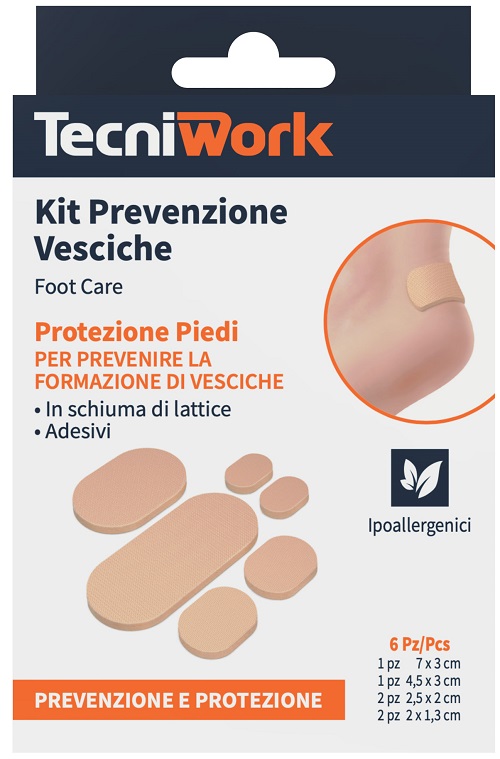 KIT PREVENZIONE VESCICHE 6 PEZZI - FarmaLucia