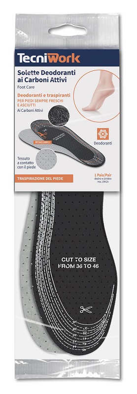 SOLETTE DEODORANTI AI CARBONI ATTIVI 1 PAIO - FarmaLucia