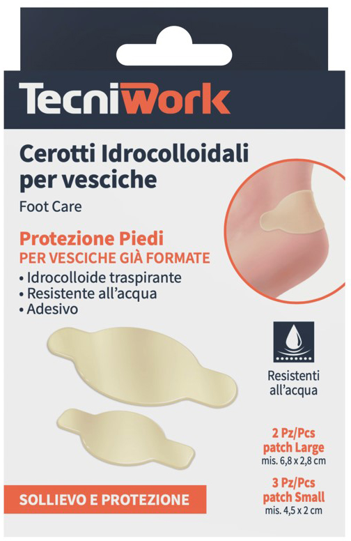CEROTTI IDROCOLLOIDALI PER VESCICHE 5 PEZZI - FarmaLucia