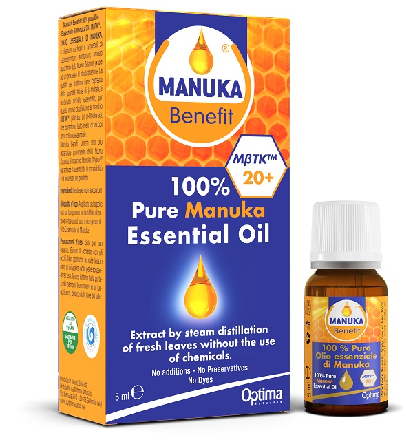 MANUKA BENEFIT OLIO ESSENZIALE DI MANUKA 5 ML - FarmaLucia