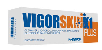 VIGORSKIN K1 PLUS CREMA PER LESIONI CUTANEE NON INFETTE 100 ML - FarmaLucia