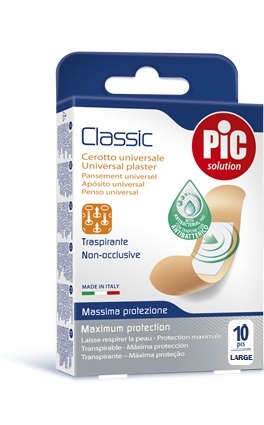 CEROTTO PIC CLASSIC 25X72 MM 10 ANTIBATTERICO 10 PEZZI - FarmaLucia