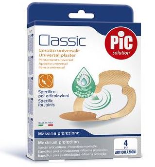 CEROTTO PIC CLASSIC ARTICOLAZIONI ANTIBATTERICO 4 PEZZI - FarmaLucia