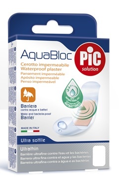 CEROTTO PIC AQUABLOC 10X12 STERILE ANTIBATTERICO 5 PEZZI - FarmaLucia