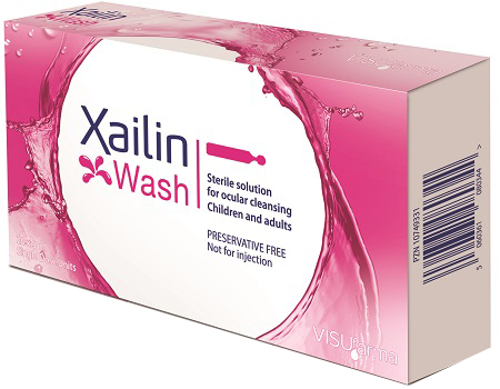 XAILIN WASH SOLUZIONE STERILE OCULARE 20 FLACONCINI 5 ML MONODOSE - FarmaLucia