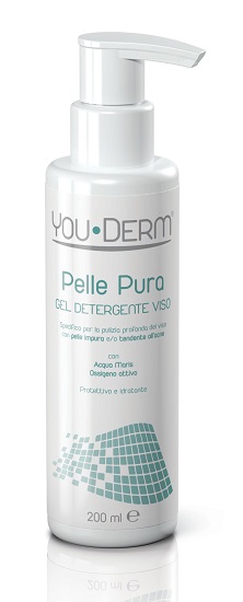 YOUDERM PELLE PURA GEL DETERGENTE VISO 200 ML - FarmaLucia