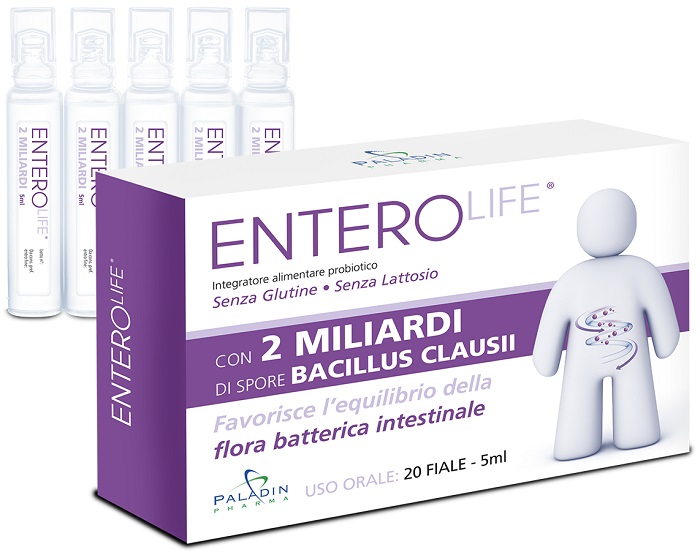 ENTEROLIFE 2 MILIARDI 20 FIALE DA 5 ML - FarmaLucia