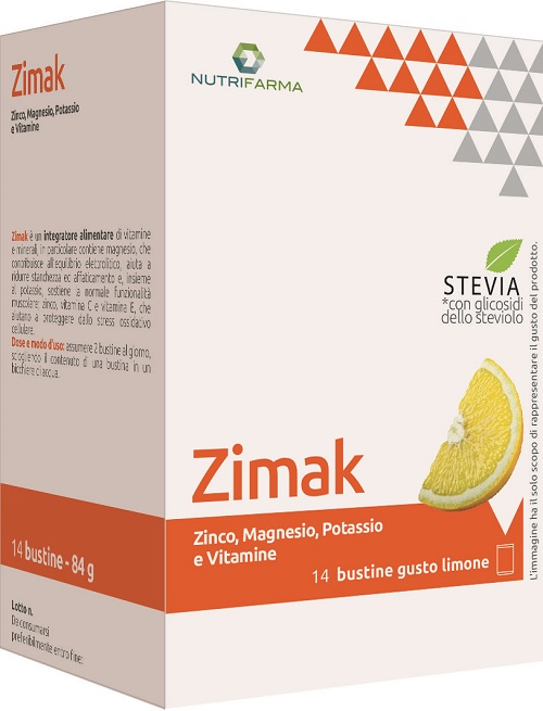 ZIMAK 14 BUSTE 6 G LIMONE - FarmaLucia