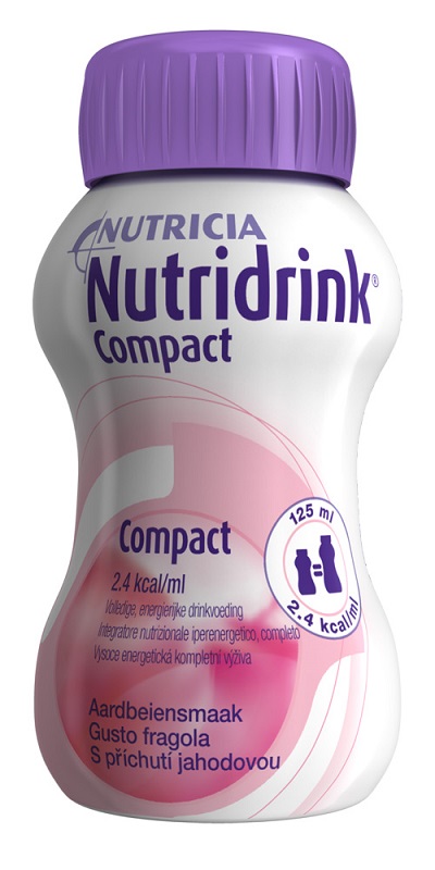 NUTRIDRINK COMPACT FRAGOLA 4X125 ML - FarmaLucia