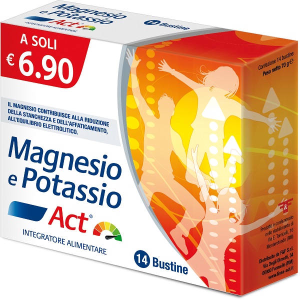 MAGNESIO E POTASSIO ACT 14 BUSTINE - FarmaLucia