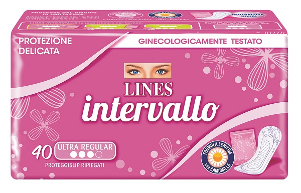 PROTEGGISLIP LINES INTERVALLO RIPIEGATO 40 PEZZI - FarmaLucia