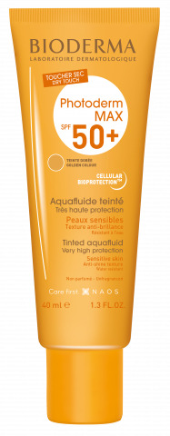 PHOTODERM MAX AQUAFLUIDE TINTED NP FLUIDO SOLARE SPF 50+ UVA 26 40 ML - FarmaLucia