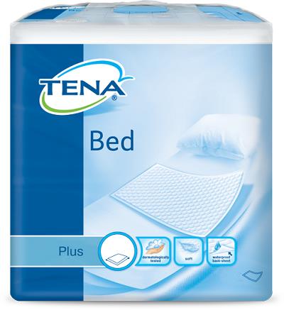 TRAVERSA PER INCONTINENZA NON RIMBOCCABILE TENA BED PLUS 60X40CM 40 PEZZI - FarmaLucia