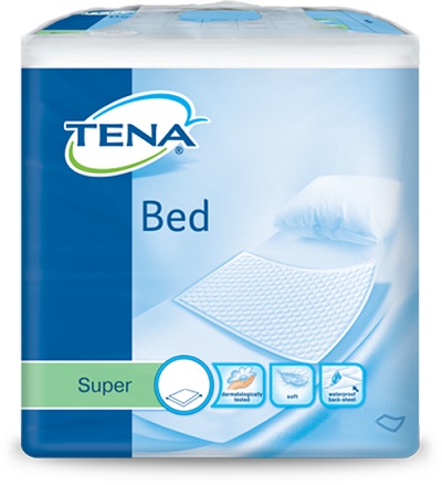 TRAVERSA PER INCONTINENZA NON RIMBOCCABILE TENA BED SUPER 60X90CM 35 PEZZI - FarmaLucia