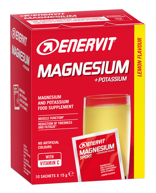 ENERVIT POTASSIO MAGNESIO 10 BUSTINE 8 G - FarmaLucia
