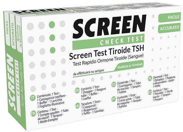 SCREEN TEST RAPIDO ORMONE TIROIDE-STIMOLANTE TSH NEL SANGUE - FarmaLucia