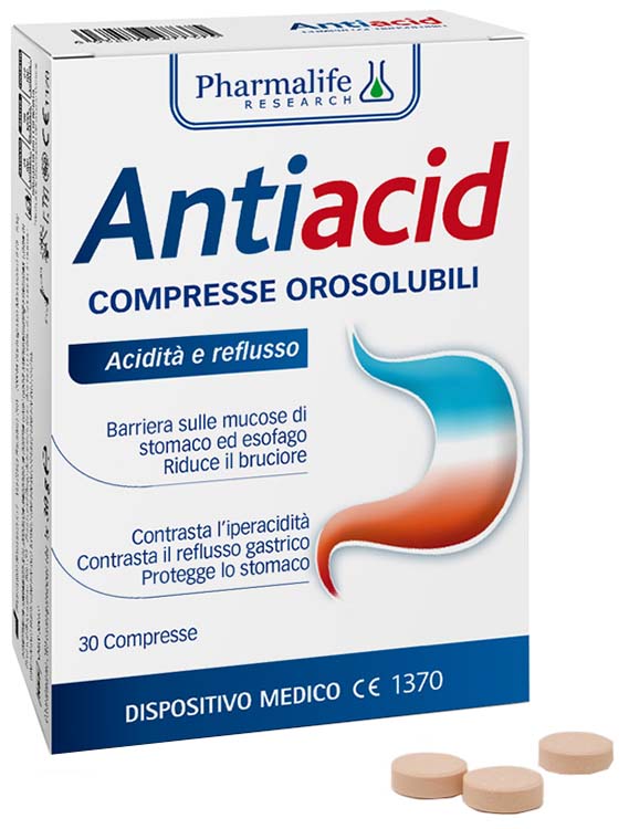 ANTIACID 30 COMPRESSE OROSOLUBILI - FarmaLucia