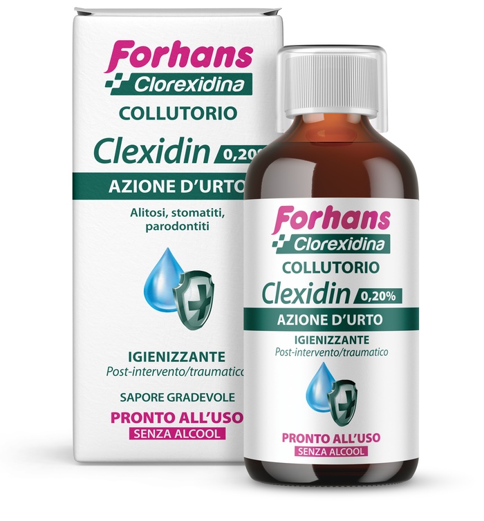 FORHANS CLEXIDIN 0,20 SENZA ALCOOL 200 ML - FarmaLucia