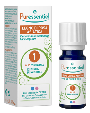 PURESSENTIEL OLIO ESSENZIALE LEGNO ROSA ASIATICA 10 ML - FarmaLucia