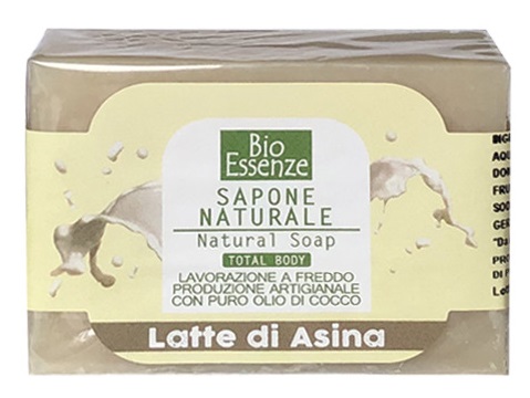 BIO ESSENZE SAPONE NATURALE LATTE DI ASINA 100 G - FarmaLucia