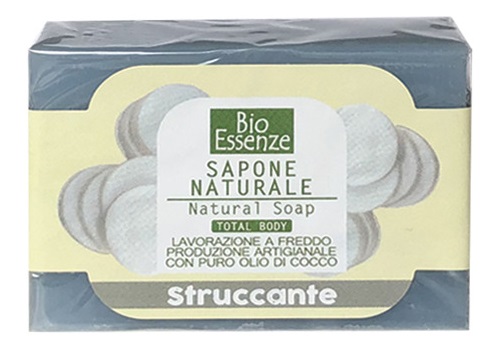 BIO ESSENZE SAPONE NATURALE STRUCCANTE 100 G - FarmaLucia