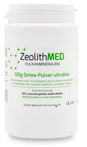 ZEOLITHMED MINERALI VULCANICI DETOX POLVERE ULTRAFINE 120 G - FarmaLucia