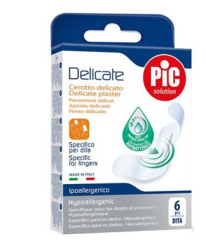 CEROTTO PIC DELICATE DITA ANTIBATTERICO 6 PEZZI - FarmaLucia