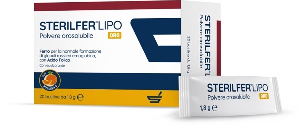STERILFER LIPO ORO 20 BUSTINE - FarmaLucia