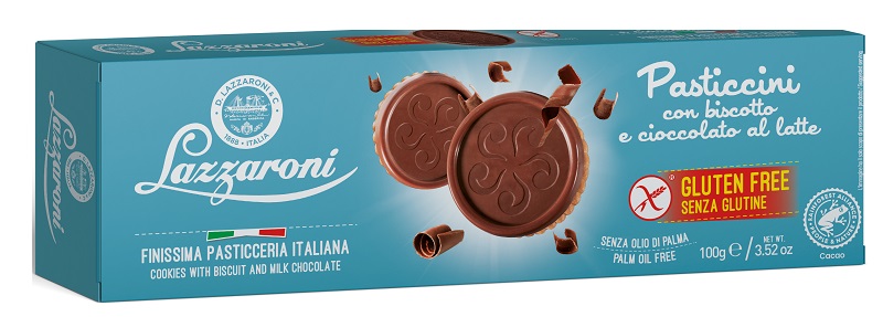 PASTICCINI BISCOTTO/CIOCCOLATO AL LATTE 100 G - FarmaLucia