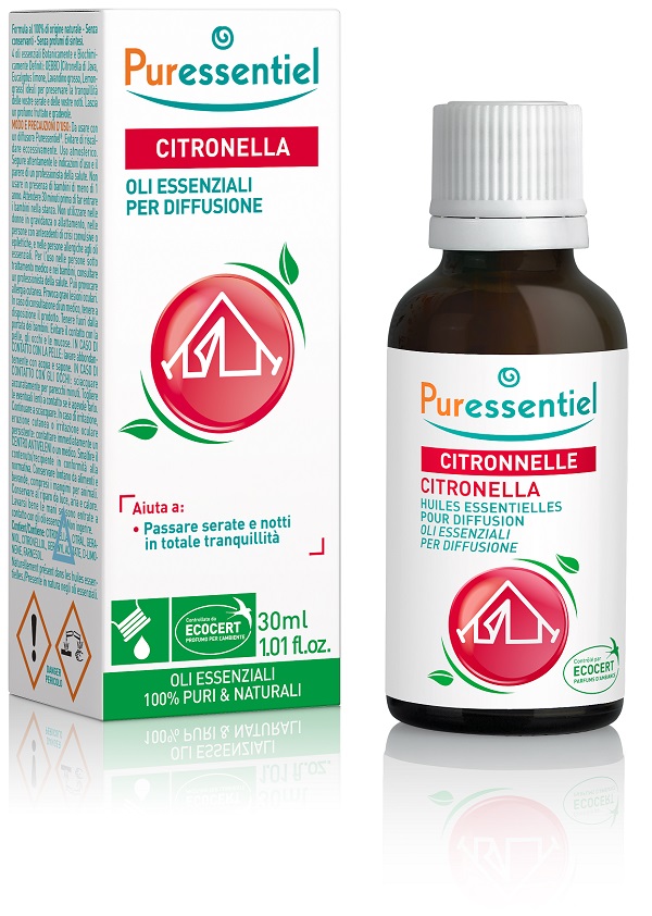 MISCELA CITRONELLA PER DIFFUSIONE 30 ML ECOCERT - FarmaLucia