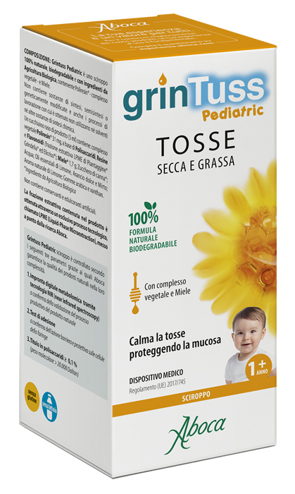 GRINTUSS PEDIATRIC SCIROPPO 180 G - FarmaLucia