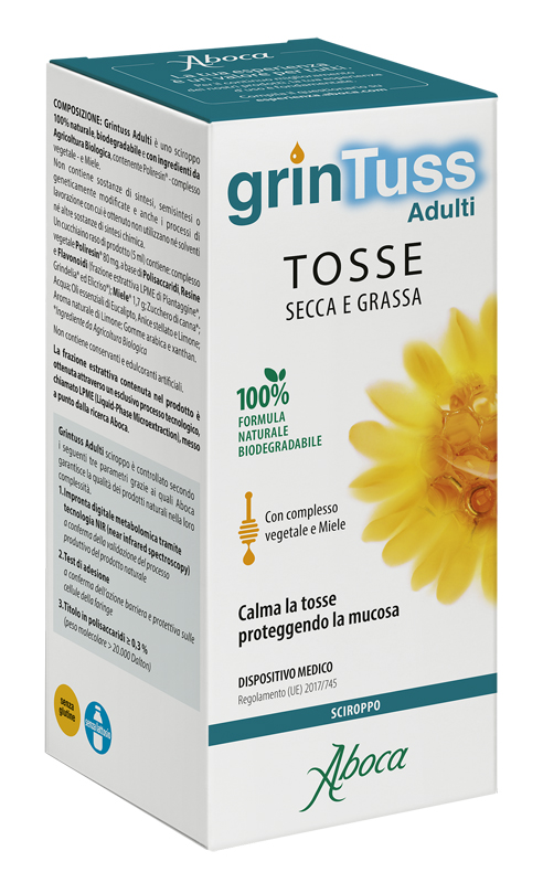 GRINTUSS ADULTI SCIROPPO 180 G - FarmaLucia