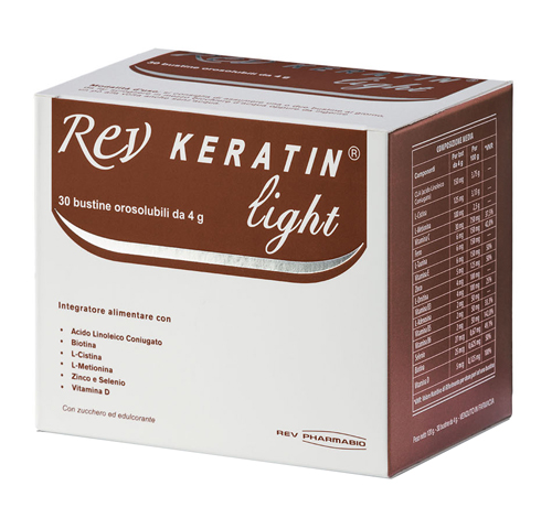 REV KERATIN LIGHT 30 BUSTE 120 G - FarmaLucia