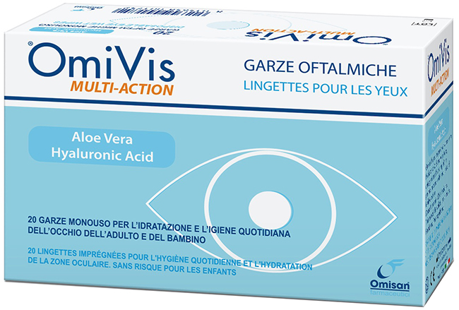 GARZE OFTALMICHE OMIVIS 20 PEZZI - FarmaLucia