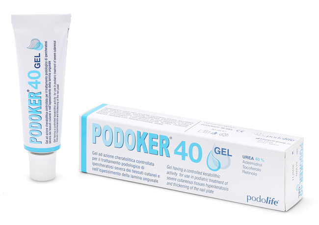 PODOKER 40 GEL AZIONE CHERATOLITICA TUBO DA 30 ML CON APPLICATORE - FarmaLucia